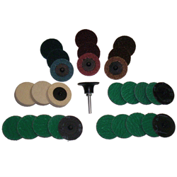 back pad quick change discs